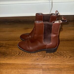 Cole Haan Brown Leather Ankle Boots